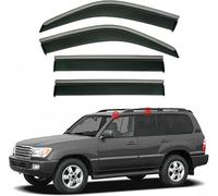 Deflectores De Viento para Toyota Land Cruiser LC100 MK8-J100 1999-2007, Deflectores De Ventana Lateral De Coche, Visera Solar Protector De Lluvia