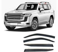 Deflectores De Viento para Toyota Land Cruiser LC300 MK10-J300 2022 2023, Deflectores De Ventana Lateral De Coche, Visera Solar Protector De Lluvia