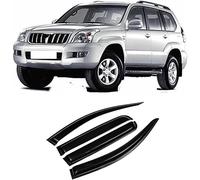 Deflectores De Viento para Toyota Land Cruiser Prado 120 FJ120 2003-2009, Deflectores De Ventana Lateral De Coche, Visera Solar Protector De Lluvia