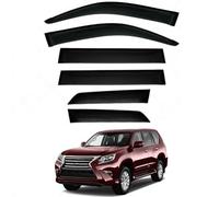 Deflectores de Viento ventanillas para Lexus GX460/GX400 MK2-J150 2010-2021, de Coche Adhesivos de Montaje Exterior Protectores contra Lluvia y Viento,6PCS