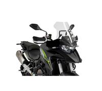 DEFLECTORES DELANTEROS PUIG AUMENTADOS PARA QJ SRT 550 X TRAIL 23-24 NEGRO
