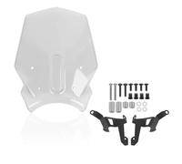 Deflectores Parabrisas, Visera, Deflector de Aire y Viento Compatible con Honda CB300R 18-25 CB125R CB250R 18-23 CB 300R 125R 250R(Transparent)