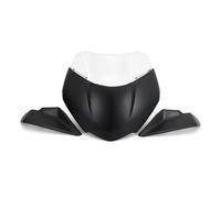 Deflectores Viento Accesorios para Motocicleta, Visera para Parabrisas, Deflector De Pantalla De Viento para Velocidad para Triple 1200 RS RR 2021 2022- Frontal Carenado(Matte Black)