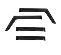 Deflectores Viento Coche Para Jeep Para Wrangler 2 4 Puertas Para JK 2007-2018 Deflector Ventana Lateral Protector Intemperie Refugios Contra Viento(4 Door)