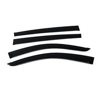 Deflectores Viento de Aire 4 Unids/Set para Mitsubishi Triton 2006 2007 2008 2009 2010 2011 2012 2013 2014 Protectores contra El Clima Visera Puerta Visera Ventana Humo Negro Visera de Ventana