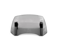 Deflectores Viento Extensión Parabrisas Ajustable Motocicleta para Aprilia RSV1000R(Gris)