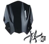 Deflectores Viento Moto Compatible Con Para G310R 2016-2024 Parabrisas Delantero Deflectores De Viento Alerón Carenado Accesorios Motocicleta(Black)