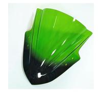 Deflectores Viento Moto para Ninja 300 para Ninja-300 para Ninja300 Deflectores Viento Parabrisas Motocicleta(Green)