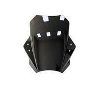 Deflectores Viento Pantalla Parabrisas Parabrisas Universal para motocicleta cubiertas para parabrisas pantalla ahumada Deflector para motocicletas parabrisas para motocicleta(Black 22-25mm)