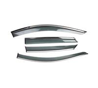 Deflectores Viento para Dacia para Primavera EV para Eléctrico 2021-2024 Visera Puerta Y Ventana Toldo Ventilación Protector Viento Lluvia Deflector Cortavientos Ventana Coche