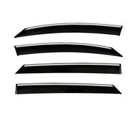 Deflectores Viento para VW ID3 MK1 2021-2022, Viseras Laterales, Deflectores De Viento, Protección contra La Lluvia, Parasoles Deflector Aire(PC Stainless Steel)