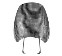 Deflectores Viento Parabrisas Deportivo Touring para Motocicleta CL 250, 300, 500, 2023, Pantalla Protectora Deflectora De Viento Deflector Viento(Mirada de Fibra de Carbono)