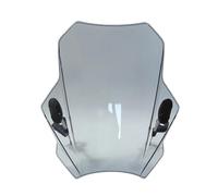 Deflectores Viento Parabrisas Universal Motocicleta para G1125 2021-2023, Cubiertas De Parabrisas, Pantalla De Humo, Deflector De Motocicletas para ZONTES G1-125 Frontal Carenado(Gris Claro)