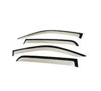 Deflectores Viento Ventana Viseras Protector Lluvia Para Ventana Para Hilux Para Revo Para Rocco (2015-2024) Parasol Para Puerta Protector Contra La Intemperie Deflector(Sliver)