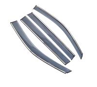 Deflectores vientocoche para Suzuki S-Cross SX4 MK3 2022-2025 Deflector Lluvia Ventana Coche Deflectores Cejas Cubierta Embellecedora Protectora