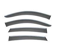 Deflectors Ventanilla Deflector Lluvia Coche Visera Ventanas Protector Solar Para Jaguar Para XFL MK2-X260 2016+ Protección Lateral Lluvia La Ventilación Coche Derivabrisas Deflectore