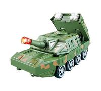 Deformation Car Toy - Electric Construction Vehicle Set, Transformable Play Design with Light Sound Effects, Interactive Durable Entertainment Model | Safe Child-Friendly Structure Perfect for Christ