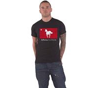 Deftones Camiseta Star And Pony Band Logo Nuevo Oficial Unisex Negro