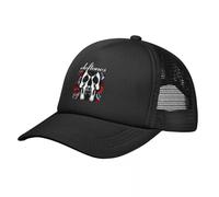 Deftones Gorra de béisbol de Malla para Hombres y Mujeres Sombreros para el Sol Metal Punk Rock Music Dad Hat Ajustables Snapback Gorras para el Sol Camionero