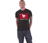 Deftones T Shirt Star and Pony Band Logo Official Unisex Black(XX-Large)