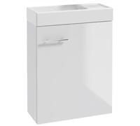 .Deftrans Lavabo para invitados con armario inferior de 50 x 70 x 23 cm, lavabo para invitados, lavabo de invitados pequeño set - armario inferior para lavabo - lavabo con armario bajo armario blanco