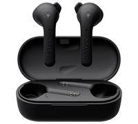 Defunc Auriculares Inalámbricos True Music - Sonido Cristalino, Micrófono, Batería de Larga Duración, Estuche de Carga Portátil, Controles Táctiles, Resistente al Agua y al Sudor, Negro