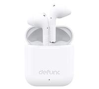 Defunc - D4212 - Auriculares True Go Slim Totalmente inalámbricos - Sonido Potente - 22 Horas de autonomía - Blanco