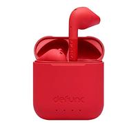 Defunc - D4213 - Auriculares True Go Slim Totalmente inalámbricos - Sonido Potente - 22 Horas de autonomía - Rojo