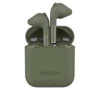 Defunc True GO Slim Green - Auriculares True Go Slim Totalmente inalámbricos - Sonido Potente - 22 Horas de autonomía