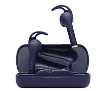 Defunc True Plus Auriculares inalámbricos Bluetooth 5.0 con funda de carga inalámbrica IPX4 Auriculares estéreo impermeables, micrófono integrado, USB-C carga enorme duración de la batería de 35 horas