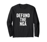 Defund The NGA - National Geospatial-Intelligence Agency Manga Larga