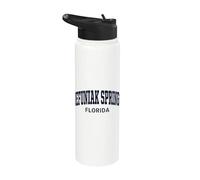 DeFuniak Springs Florida Vintage Stainless Steel Insulated Water Bottle