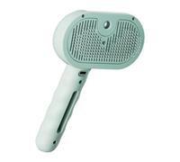 Defur - Peine de vapor, cepillo recargable para mascotas, dispositivo de aseo USB, herramienta de eliminación de en aerosol, peine para gatos y perros, limpiador de tanque de agua de 35 ml