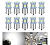 Defvnsy P21W 1156 BA15S Bombillas LED 2016 39SMD 1141 1003 7506 12V DC Para luz TraseRa, Luces de Marcha Atrás, DRL Luces de Circulación Diurna, Bombillas de Luz De Freno (Paquete de 10)