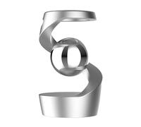 Defying Desk Toy | Giroscopio suspendido de Escritorio | Juguetes de Escritorio giratorios cinéticos con una ilusión Visual única | Escultura cinética para aliviar el estrés