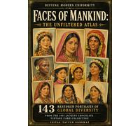 Defying Modern Uniformity-Faces of Mankind: The Unfiltered Atlas 143 Restored Portraits of Global Diversity From the 1947 Jacques Chocolate Vintage Card Collection