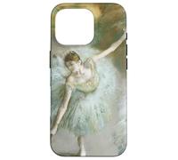 Degas Painting Dancer In Green Art Ballet Dance - Funda para teléfono móvil Carcasa para iPhone 16 Pro
