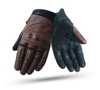 Degend Daytona - Accesorios Moto | Guantes Moto Verano para Hombre - Talla L - Color Marrón