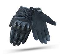 DEGEND F-06 | Guante de Moto Verano Hombre con Tecnología de Ventilación 3D Air Mesh - Protecciones Homologadas TPU en Nudillos y Pantalla Táctil en Dedos para Smartphones Accesorio Moto Talla XXL