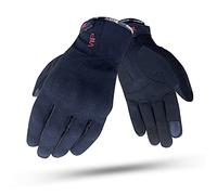 DEGEND VIP | Guantes de Moto Hombre Verano con Protecciones Homologadas en Nudillos y Dedo Táctil para Smartphones - Guantes Moto Piel y Nylon Elástico Cómodos y Calidad - Accesorios Moto XL