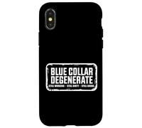 Degenerados obreros de la Bandera Estadounidense, Trabajo, Regalos Carcasa para iPhone X/XS