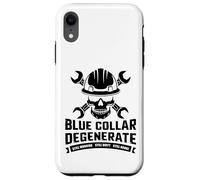 Degenerados obreros de la Bandera Estadounidense, Trabajo, Regalos Carcasa para iPhone XR