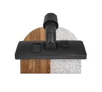 DEGG Cepillo Universal para Aspiradora Miele, Philips, AEG, Electrolux, Nilfisk, Rowenta Boquilla Combinada, Boquilla para Parquet y Suelos Duros - 30 a 37 mm
