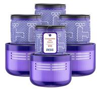 DEGG Filtro HEPA - Compatible con Dyson V11 y V15 Aspiradora - Filtro Lavable para Aspiradora - Filtro de Repuesto - Ajuste Perfecto - Accesorios para Aspiradora - 4 Unidades