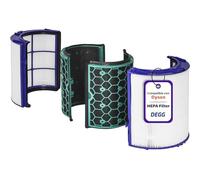 DEGG Filtro HEPA para Purificador de Aire Dyson Pure Cool + Pure Hot HP04 TP04 DP04 TP05 HP05, Filtro HEPA y Filtro de Carbón Activado