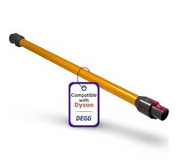 DEGG Tube Télescopique, Compatible avec Aspiradora Dyson V12, Tubo Telescópico 34MM, Tubo de Extensión, Tubo de Aspiradora, Accesorios para Aspiradora - Color: Dorado