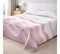 Degrees home Paraiso - Colcha Boutí Fina para Todas Las Estaciones - Cubre Cama Multiusos Diseño Estampado Suave, Lavable y Ligero 100% Microfibra (270x260) - Ideal para Camas 90/105/135/150/184