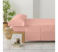 Degrees home Premium - Juego de Sábanas 90x190 cm 3 Piezas: Sábana Bajera Ajustable, Encimera y Funda de Almohada 90X45 - Microfibra Cepillada, Suave, Oeko-Tex Certificado