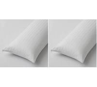 Degrees Home - Protector Almohada - Funda Almohada con Cremallera - Transpirable - 100% Algodon - Tecnologia contra econgimiento - Almohada de 90 (Paquete de 2)