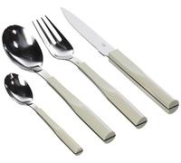 DEGRENNE L'ECONOME by Starck - Cubertería de plástico, plástico, Blanc Navet, Coffret 24 pièces